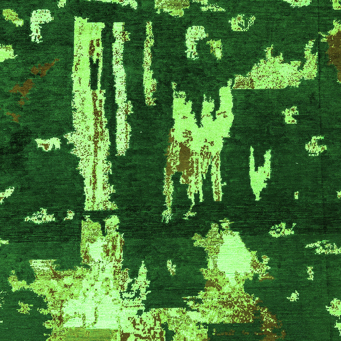 Oriental Green Modern Rug, abs4265grn