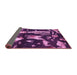 Sideview of Oriental Pink Modern Rug, abs4265pnk