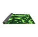 Sideview of Oriental Green Modern Rug, abs4265grn