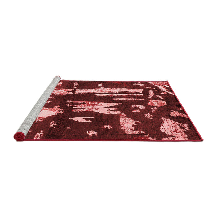 Modern Red Washable Rugs