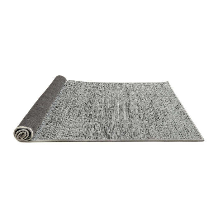 Sideview of Oriental Gray Modern Rug, abs4266gry