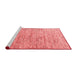 Modern Red Washable Rugs