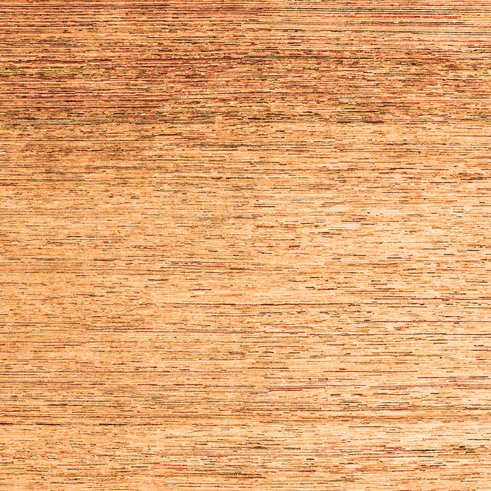 Square Oriental Orange Modern Rug, abs4267org