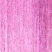 Square Machine Washable Oriental Pink Modern Rug, wshabs4267pnk