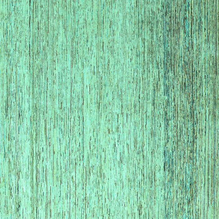 Square Machine Washable Oriental Turquoise Modern Area Rugs, wshabs4267turq