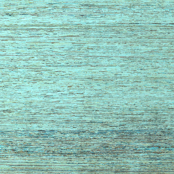 Square Oriental Light Blue Modern Rug, abs4267lblu