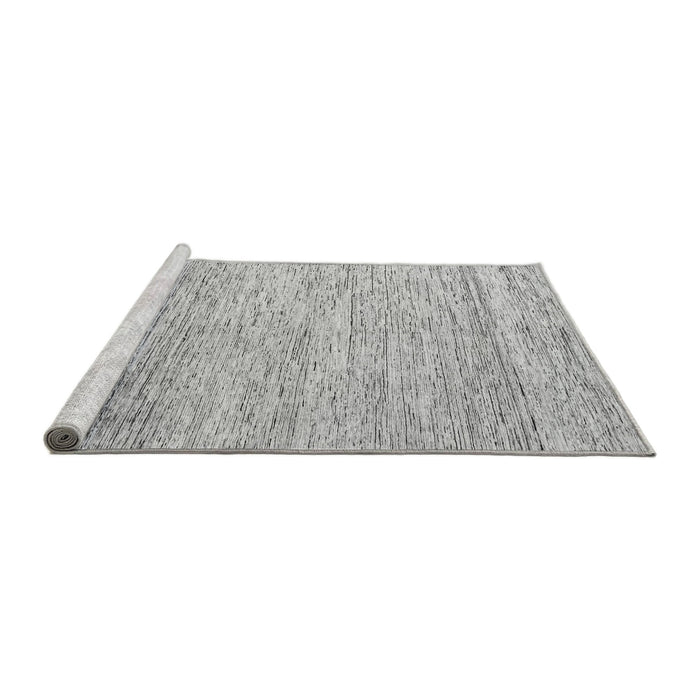 Sideview of Machine Washable Oriental Gray Modern Rug, wshabs4267gry