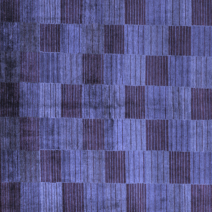 Square Oriental Blue Modern Rug, abs4268blu