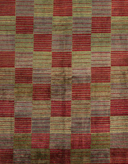 Abstract Brown Oriental Rug, abs4268