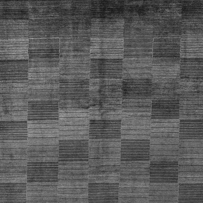 Square Oriental Gray Modern Rug, abs4268gry