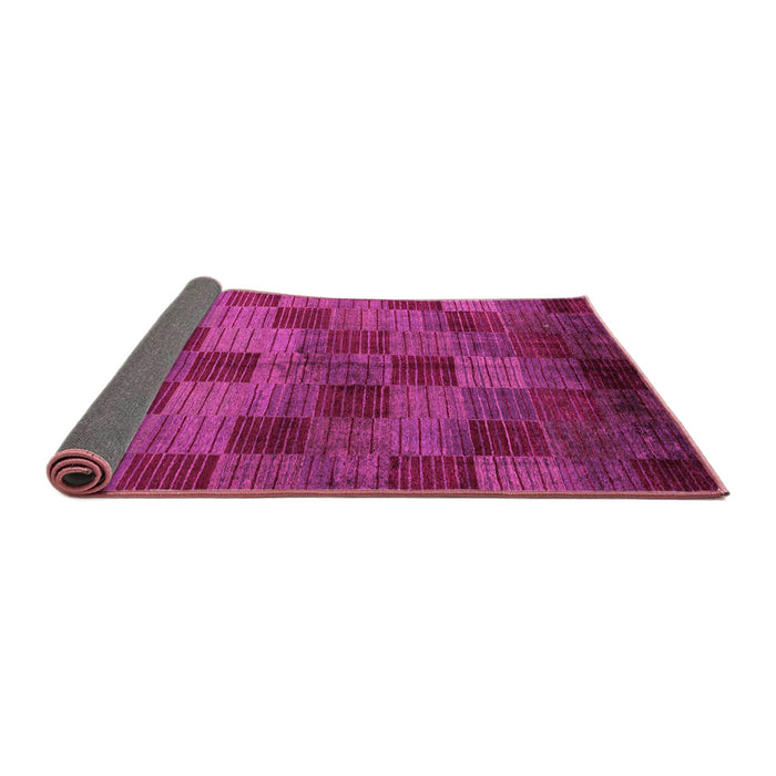 Sideview of Oriental Pink Modern Rug, abs4268pnk