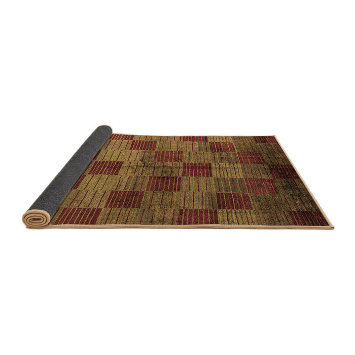 Sideview of Oriental Brown Modern Rug, abs4268brn