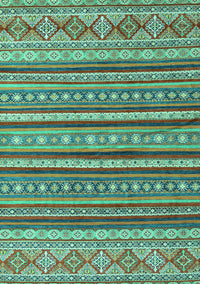 Oriental Turquoise Modern Rug, abs4269turq