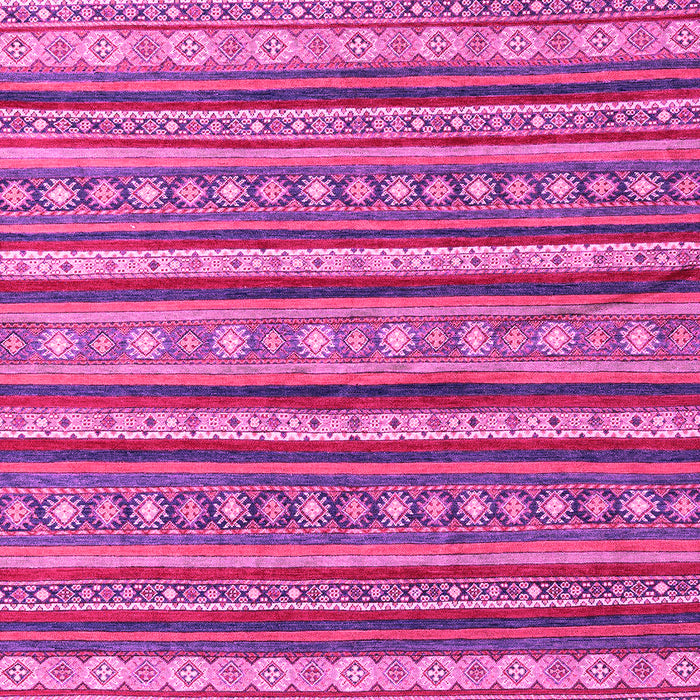 Machine Washable Oriental Pink Modern Rug, wshabs4269pnk