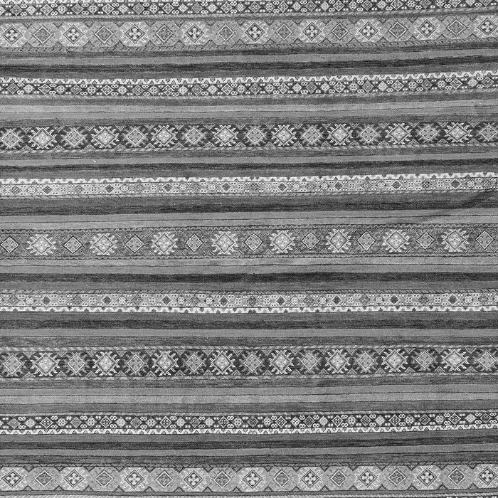 Machine Washable Oriental Gray Modern Rug, wshabs4269gry