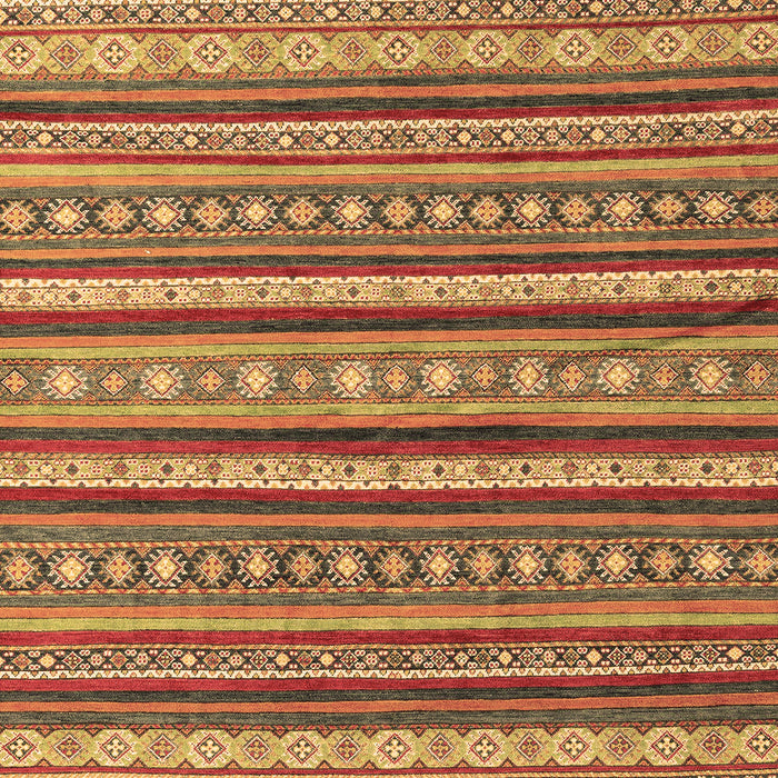 Machine Washable Oriental Brown Modern Rug, wshabs4269brn