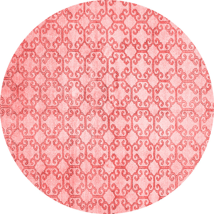 Abstract Red Modern Rug, abs426red