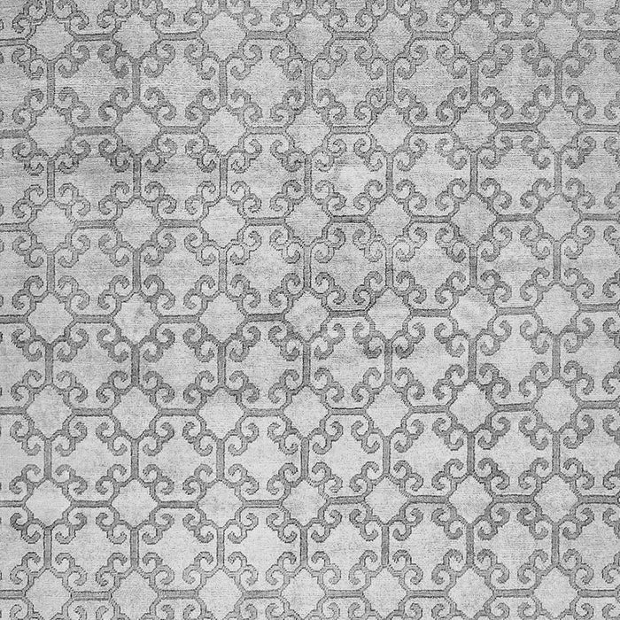 Machine Washable Abstract Gray Modern Rug, wshabs426gry