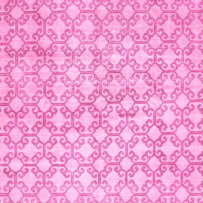 Machine Washable Abstract Pink Modern Rug, wshabs426pnk