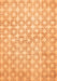 Abstract Orange Modern Rug, abs426org