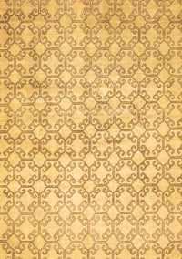 Abstract Brown Modern Rug, abs426brn