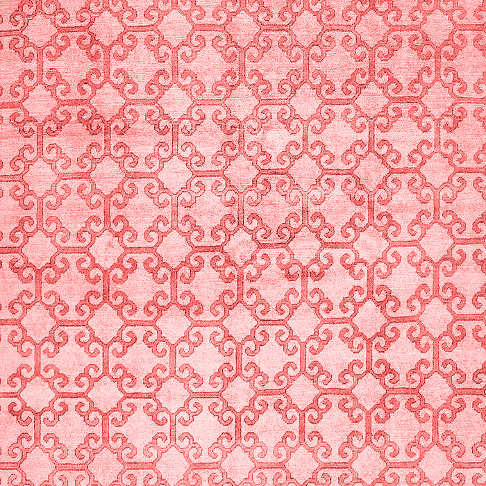 Machine Washable Abstract Red Modern Rug, wshabs426red