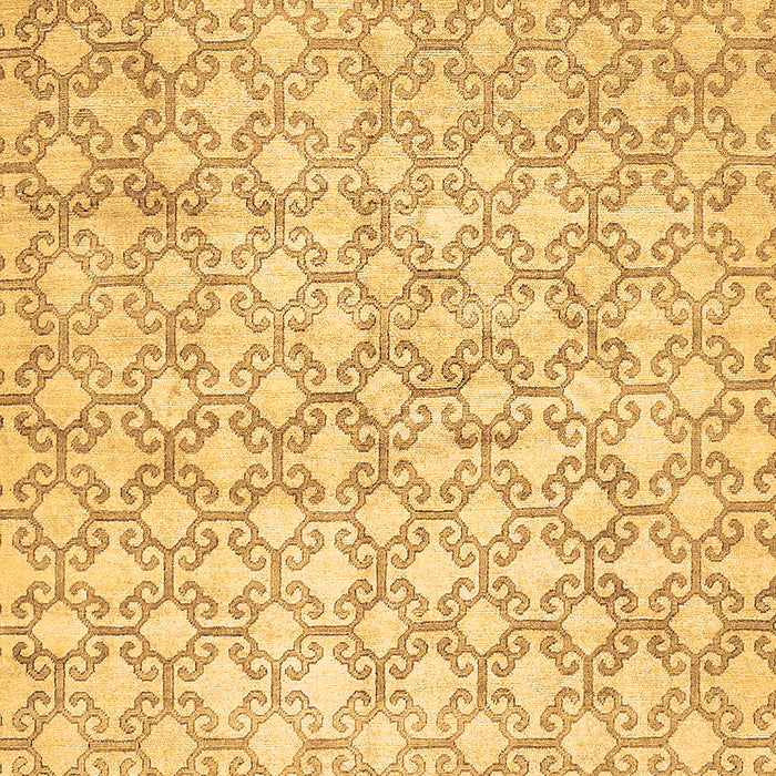 Machine Washable Abstract Brown Modern Rug, wshabs426brn