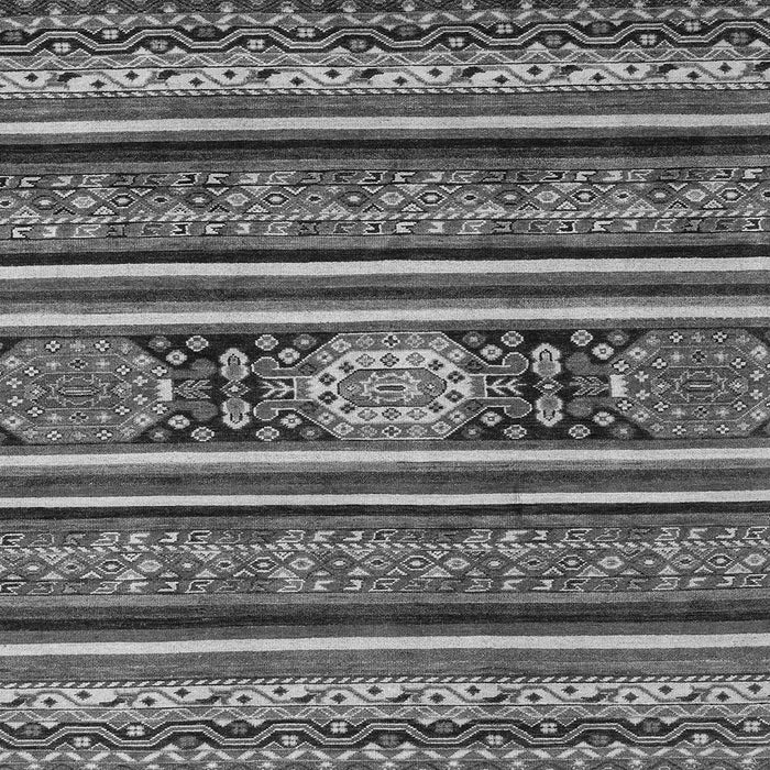 Square Oriental Gray Modern Rug, abs4270gry