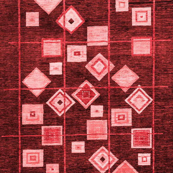 Oriental Red Modern Area Rugs