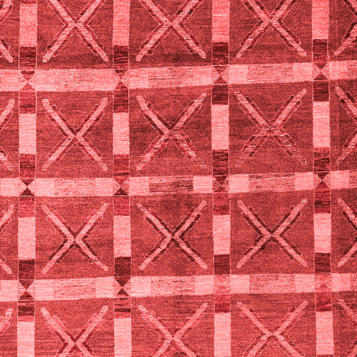 Oriental Red Modern Area Rugs