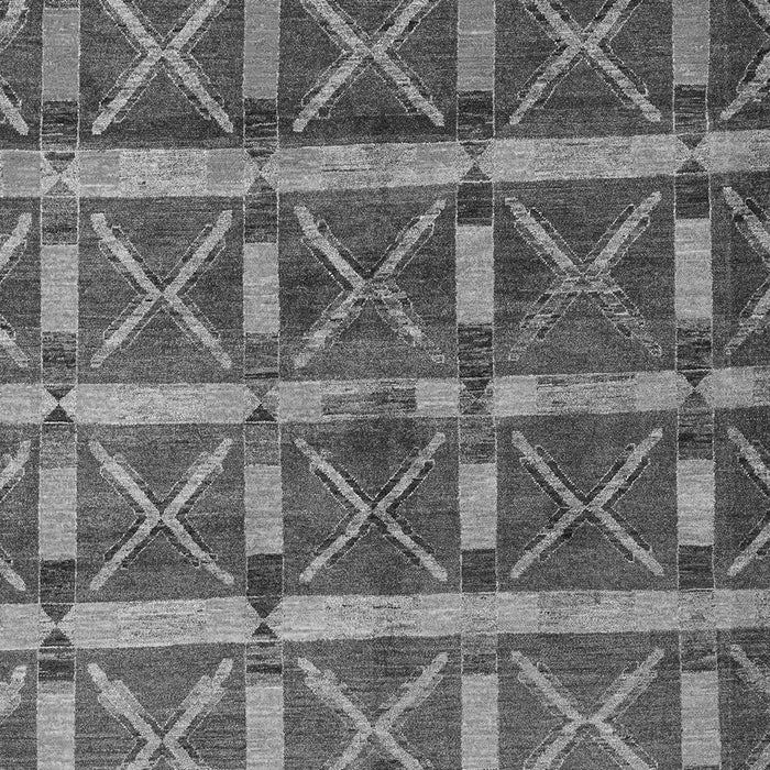 Machine Washable Oriental Gray Modern Rug, wshabs4272gry