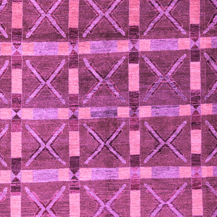 Machine Washable Oriental Purple Modern Area Rugs, wshabs4272pur