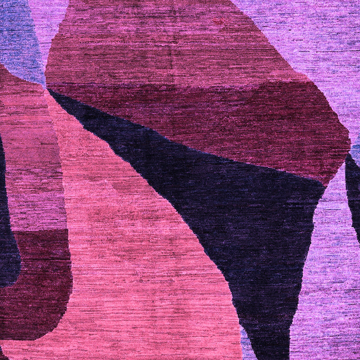 Oriental Purple Modern Rug, abs4273pur