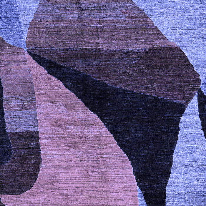 Oriental Blue Modern Rug, abs4273blu