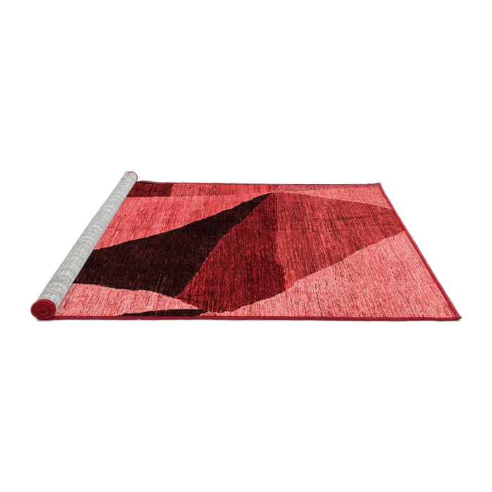 Modern Red Washable Rugs