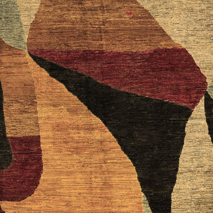 Oriental Brown Modern Rug, abs4273brn