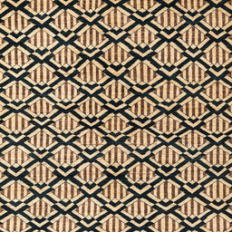 Square Abstract Burgundy Brown Modern Rug, abs4274