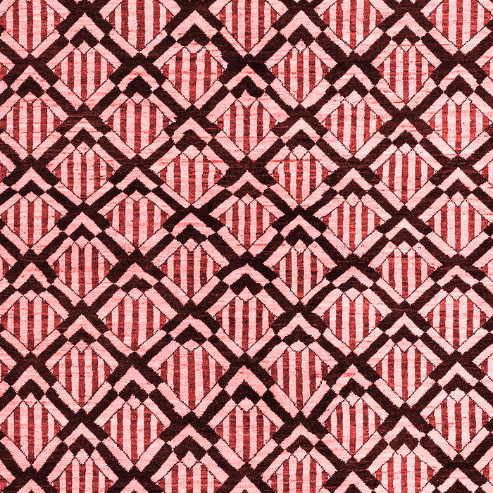Abstract Red Modern Area Rugs