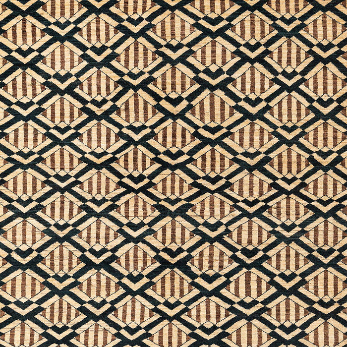 Square Machine Washable Abstract Burgundy Brown Rug, wshabs4274