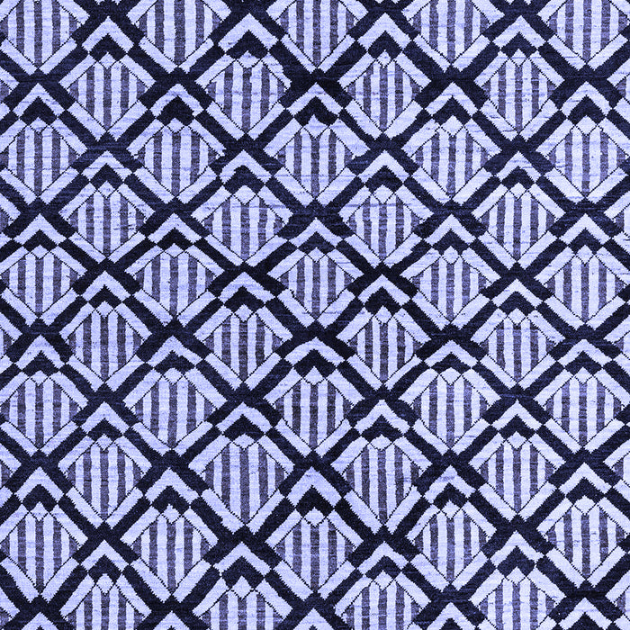 Abstract Blue Modern Rug, abs4274blu