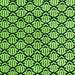 Square Machine Washable Abstract Green Modern Area Rugs, wshabs4274grn