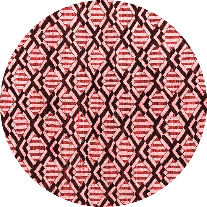 Abstract Red Modern Rug, abs4274red