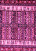 Machine Washable Abstract Pink Modern Rug, wshabs4275pnk