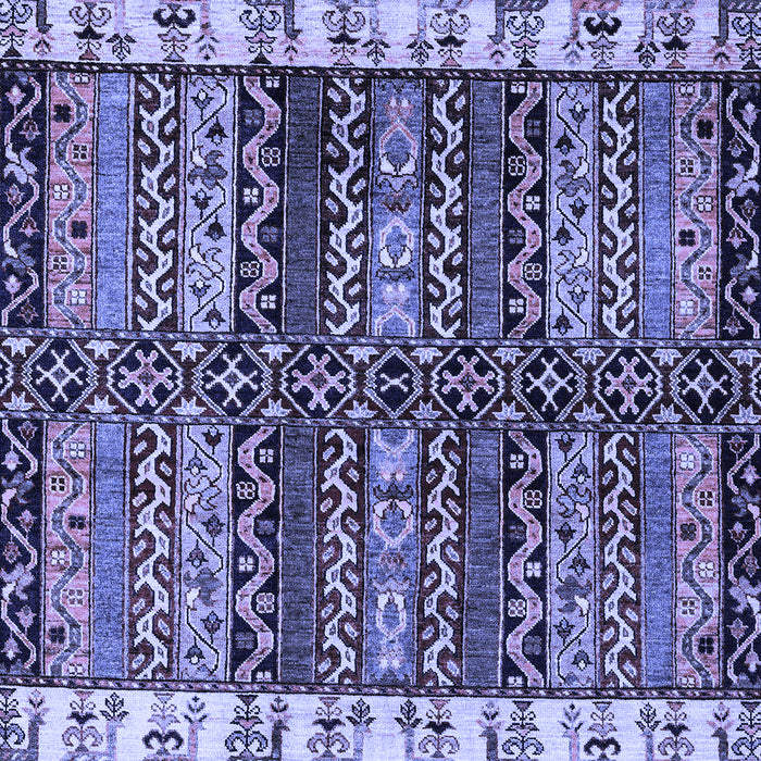 Abstract Blue Modern Rug, abs4275blu