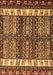 Machine Washable Abstract Brown Modern Rug, wshabs4275brn