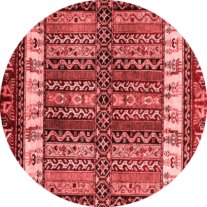 Abstract Red Modern Rug, abs4275red