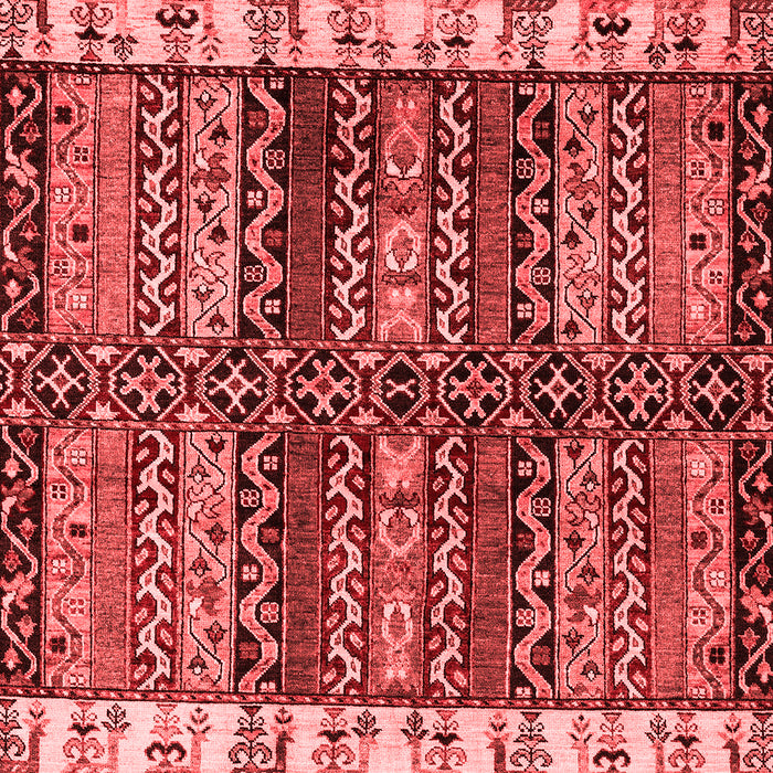 Machine Washable Abstract Red Modern Rug, wshabs4275red