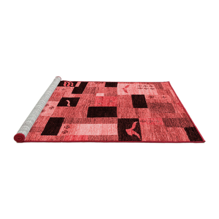 Modern Red Washable Rugs
