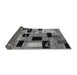 Sideview of Abstract Gray Modern Rug, abs4276gry