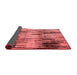 Abstract Red Modern Area Rugs